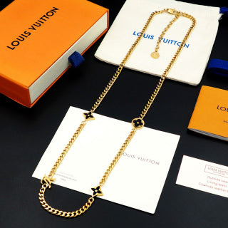 Louis Vuitton Monogram Link Chain Necklace