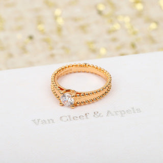 Van Cleef & Arpels Royal Crown Accent Ring