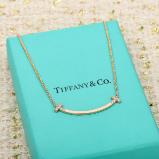 Tiffany Smile Pendant (Large) with Diamonds