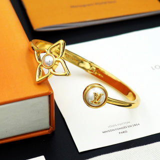 Louis Vuitton Star Blossom Open Cuff Bracelet