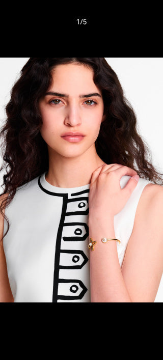 Louis Vuitton Star Blossom Open Cuff Bracelet