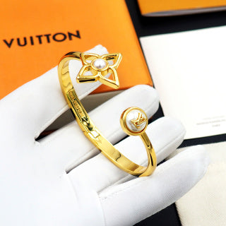 Louis Vuitton Star Blossom Open Cuff Bracelet