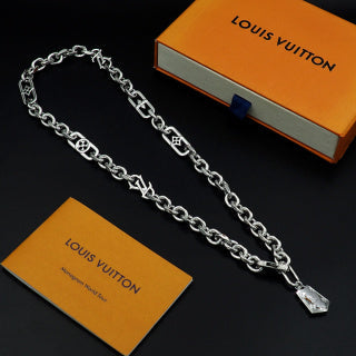 Louis Vuitton Monogram Link Chain Necklace