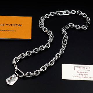 Louis Vuitton Monogram Link Chain Necklace