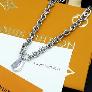 Louis Vuitton Monogram Link Chain Necklace