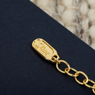 Dior Liora Rose Charm Chain Necklace