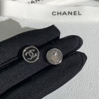Chanel Classic CC Logo Stud Earrings – Elegant Luxury Fashion Jewelry