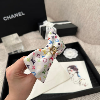 Louis Vuitton Monogram Bow Hair Accessory Set
