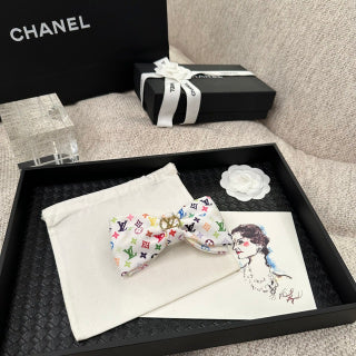 Louis Vuitton Monogram Bow Hair Accessory Set