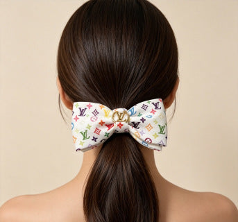 Louis Vuitton Monogram Bow Hair Accessory Set