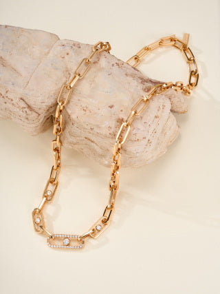 Messika Move Link Diamond Chain Necklace
