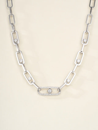 Messika Move Link Diamond Chain Necklace