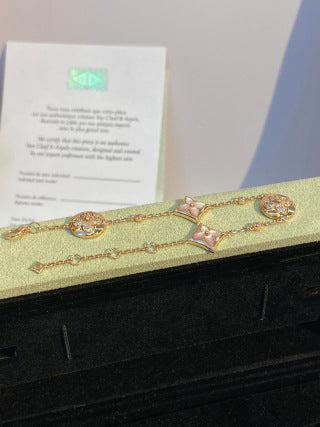 Louis Vuitton Star Bloom Crystal Charm Bracelet