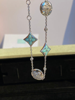 Louis Vuitton Star Bloom Crystal Charm Bracelet