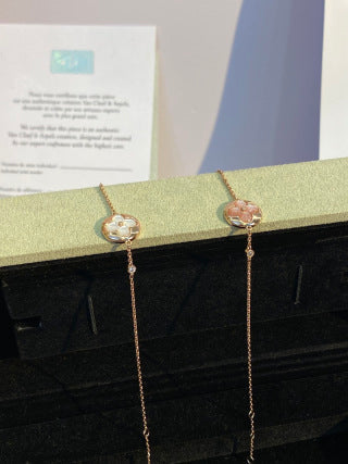 Louis Vuitton Blossom Pearl Medallion Chain Bracelet