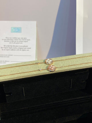 Louis Vuitton Blossom Pearl Medallion Chain Bracelet