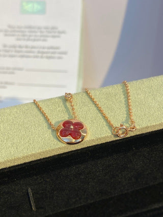 Louis Vuitton Blossom Petal Color Charm Necklace
