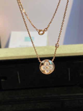 Louis Vuitton Blossom Petal Color Charm Necklace