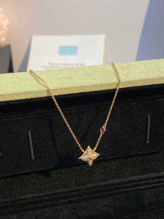 Louis Vuitton Diamond Star Bloom Pendant Necklace