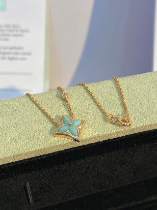 Louis Vuitton Star Blossom Color Charm Necklace