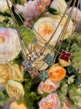 Louis Vuitton Star Blossom Color Charm Necklace