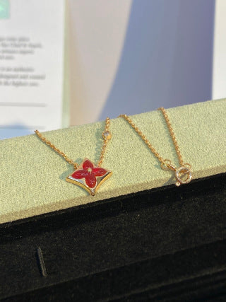 Louis Vuitton Star Blossom Color Charm Necklace