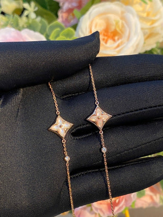 Louis Vuitton Blossom Star Pearl Chain Bracelet