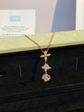 Louis Vuitton Blossom Drop Pearl Chain Necklace