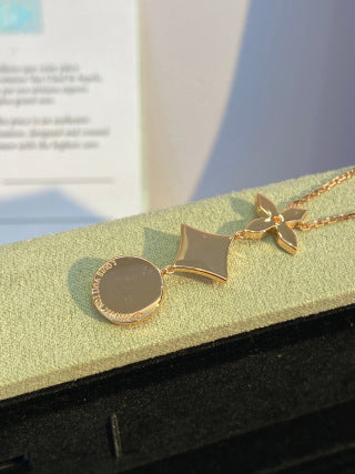 Louis Vuitton Blossom Drop Pearl Chain Necklace