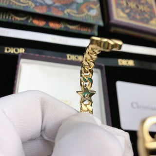 Dior Chaîne Royale Gold Link Bracelet