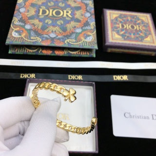 Dior Chaîne Royale Gold Link Bracelet