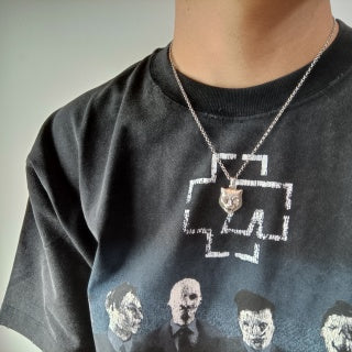 Gucci Interlocking G Lion Head Pendant Necklace