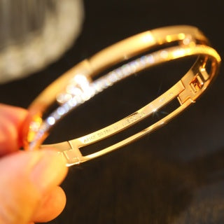 Messika Move Slim Pavé Diamond Bangle
