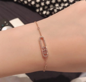 Messika Move Uno Diamond Chain Bracelet