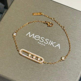 Messika Move Uno Diamond Chain Bracelet