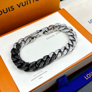 Louis Vuitton Monogram Contrast Link Bracelet
