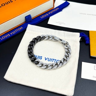 Louis Vuitton Monogram Contrast Link Bracelet