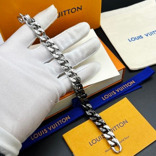 Louis Vuitton Monogram Contrast Link Bracelet