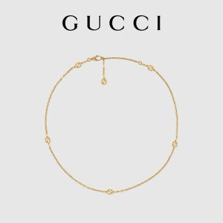 Gucci Interlocking G Gold Link Chain Bracelet