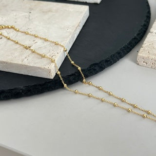 Gucci GG Mini Medallion Gold Chain Necklace