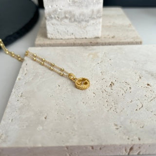 Gucci GG Mini Medallion Gold Chain Necklace