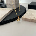 Gucci GG Mini Medallion Gold Chain Necklace