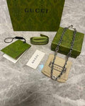 Gucci Double G Padlock Link Chain Necklace