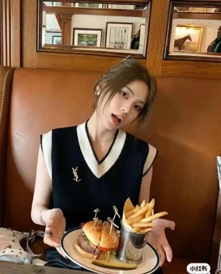 YSL Sculpted Gold Monogram Brooch