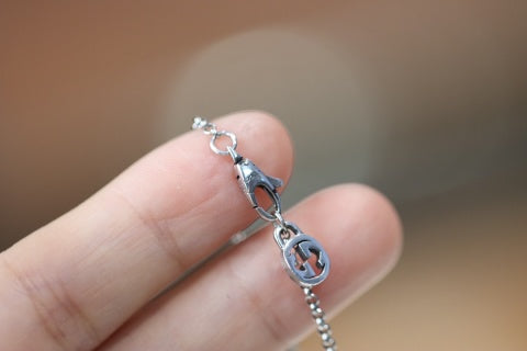 Gucci Radiant Heartburst Silver Pendant Necklace