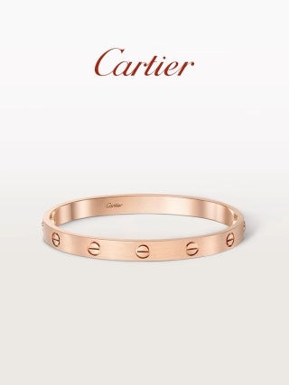 Cartier Love Rosé Signature Screw Bracelet