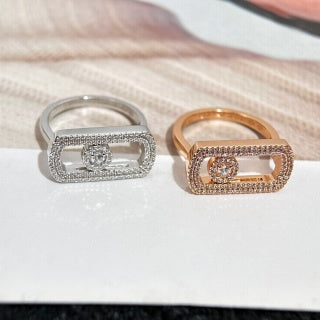 Messika Move Uno Pavé Diamond Signet Ring