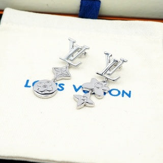Louis Vuitton Blossom Drop Flower Stud Earrings
