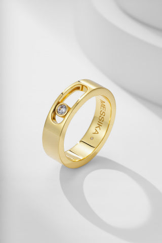 Messika Move Uno Bold Diamond Band Ring