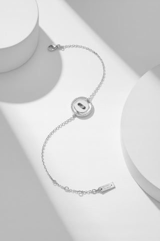 Messika Lucky Move Medallion Diamond Bracelet